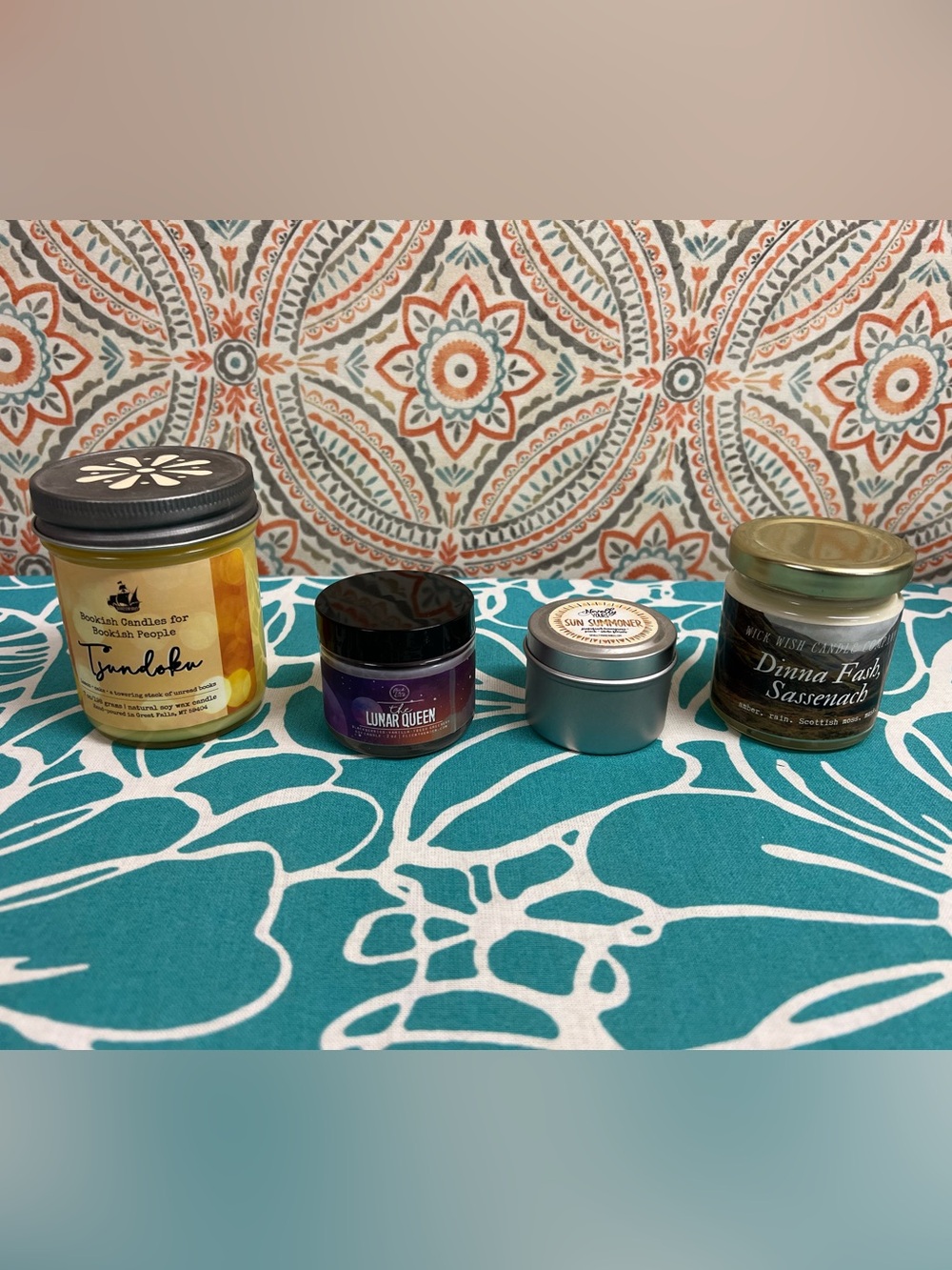 Bookish Candles - Lot of 4